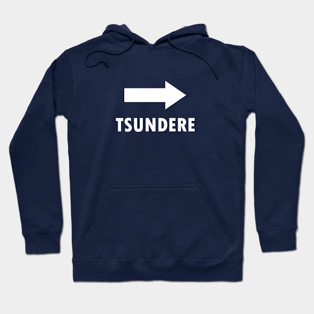 Tsundere Hoodie by oncemoreteez